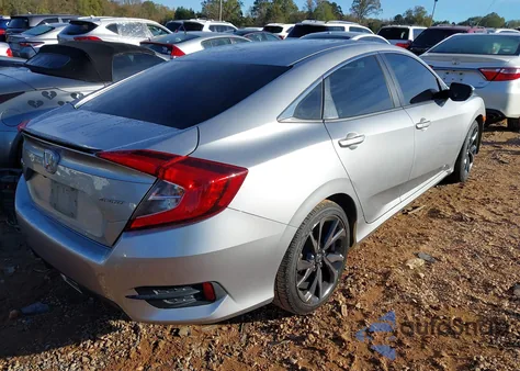 2019 Honda Civic Sport из США, поврежденный, VIN 2HGFC2F80KH599685